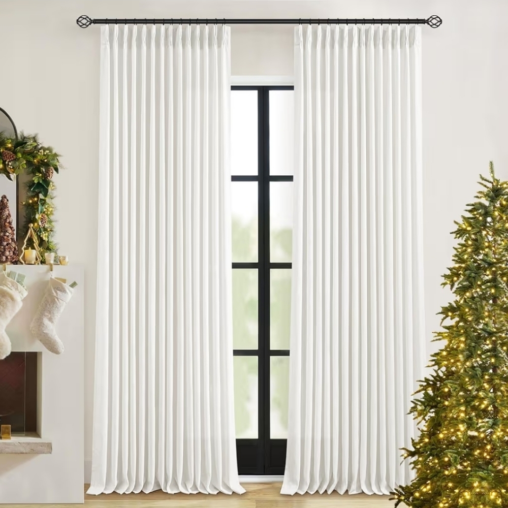Elegant Pinch Pleated Curtains